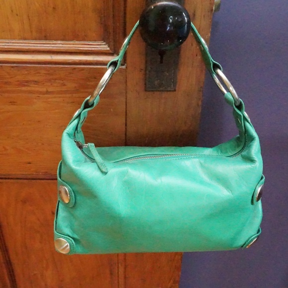 Kooba Handbags - Kooba Bright Green Luscious Handbag